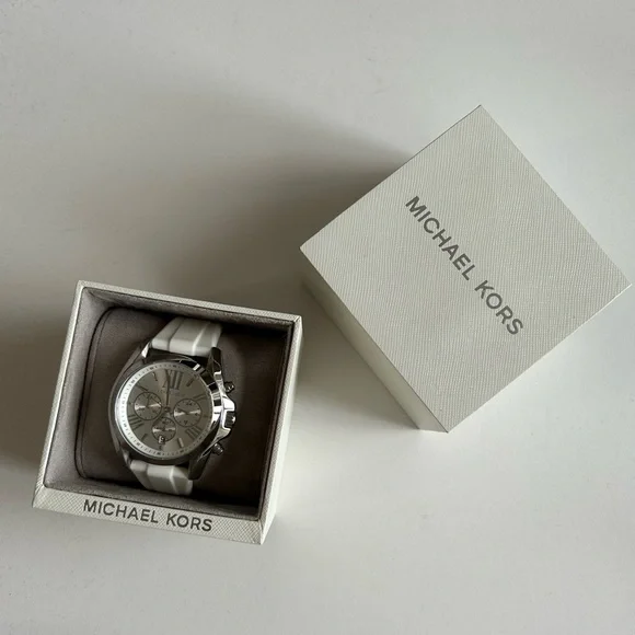 Bradshaw Silver Dial Ladies Chronograph Watch MK2651 women-s-michael-kors-bradshaw-  main image 4